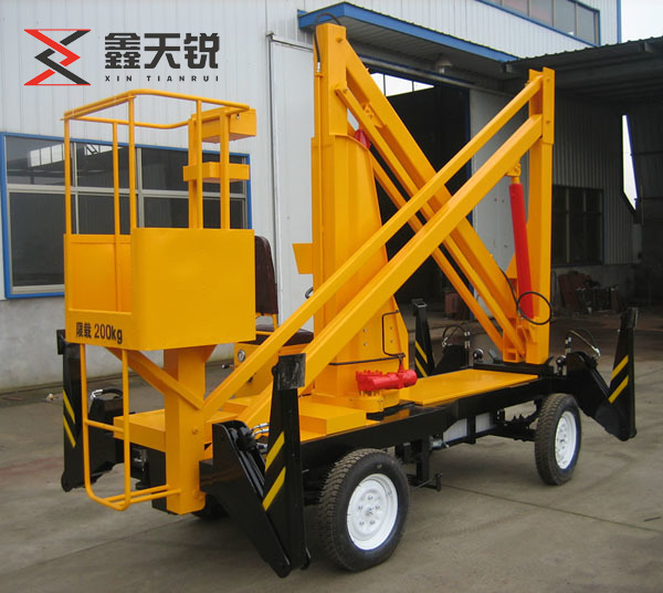白银曲臂式高空作业车